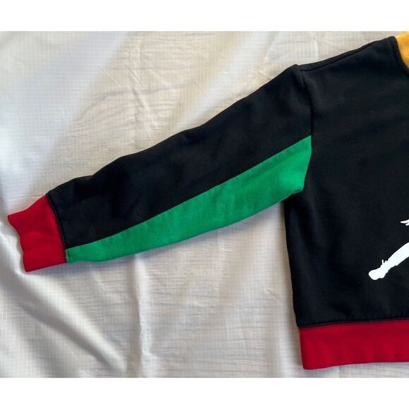 Nike Air Jordan Multicolor Youth Kids Legacy of Sport Crop Sweatshirt Jumpman - Picture 6 of 11